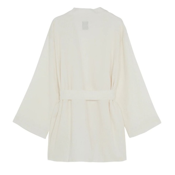 SOLAQUA The Short Robe - Ivory - Picture 5 of 7